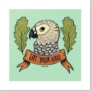 Eat Your Kale Posters and Art